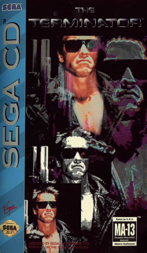 Terminator, The (USA) Sega CD Game Cover